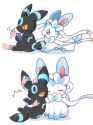 __sylveon_and_umbreon_pokemon_drawn_by_kana_maple926__09e2e8886e65542de5359524e21c8cd0