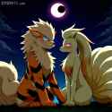 arcanine-ninetales-color [10]