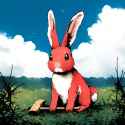 {No humans}, pokemon, pink rabbit, rabbit, hammer, warhammer, holding hammer, cl s-189752380