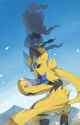 __zeraora_and_marshadow_pokemon_drawn_by_makoto_ikemu__a795d33bdb6ccb8a6c82433f33678813