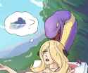 Cynthia is stupid and food