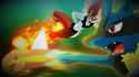 Lucario punch Cinderace kick