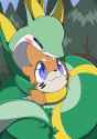 buizel x serperior snake hug
