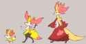 __braixen_fennekin_and_delphox_pokemon_drawn_by_gardear058__c00740c9bccbe6aed976f21676016c2d-348972244