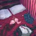 no humans, Peonia (pokemon), curtain, bed, pillow, unworn clothes, unworn bra, u s-4173419131
