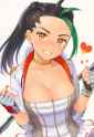 1girl, Pokemon, Nemona (pokemon), loba (apex legends) (cosplay) s-452228601
