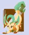 leafeon by caninedragons