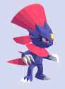 low poly weavile.gif