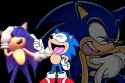 sonic laugh