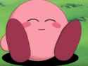 smiling pink ball