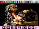 saturn devouring mario pain