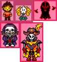 TC!Underfell major sprites