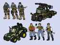 ST6, Technical, JDMT, Militia