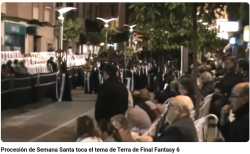 terra theme easter procession
