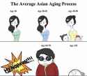 the Asian aging process