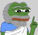 greek sad pepe