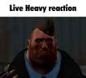 live heavy reaction