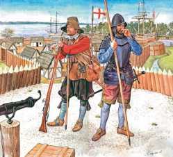 Musketeer &amp; Pikeman from the English Civil War