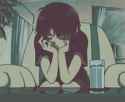 sad anime girl 2