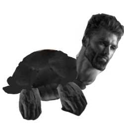 gigachad turtle