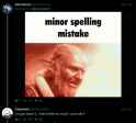 spelling mistake