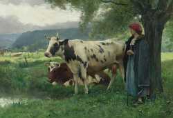 1-peasant-woman-with-cows-julien-dupre