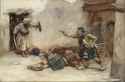 Drummer James Roddick of the Gordon Highlanders defends a wounded officer during British attack at Gundi Mulla Sahibdad during the Battle of Kandahar.jpg
