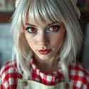 ALbino_woman_red_pupils_butchers_apron_big_tits_white_hair_2712140143