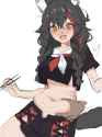 __ookami_mio_and_ookami_mio_hololive_drawn_by_ayeon__8e884272f51b66b14665beb583aebb00