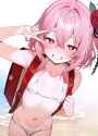 55654-rosemi lovelock, pink hair, loli, small breasts, half-closed eye s-1778760217