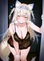55658-fuwawa abyssgard, blonde hair, long hair, pink eyes, half-closed s-3982005165