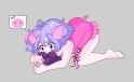 Piggymiya sniffing for truffles colored