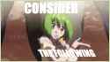 consider