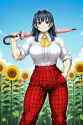 00005-2522867459-dubious quality,_ouro kronii, long hair, dark blue hair,_hair down, (tall female_1.2),_crazy smile, looking at viewer,_large bre