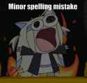 minor spelling mistake