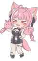 koyo cerberus cute mofukoyo chibi