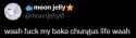 Jelly fuck my chungus