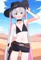 AI flat cowgirl