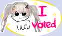 I voted