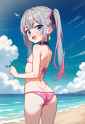 AI beach buttcrack