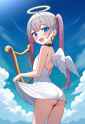 AI angel bare bottom
