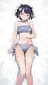 61443-ninomae ina&#039;nis, short hair, purple hair, blue eyes, (flat chest s-827239980