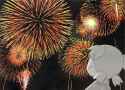 yotsuba watches fireworks