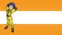 dbz - bulma jumpsuit orange 1920x1080