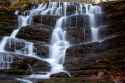 Waterfall inside Cohutta National Forest