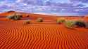 Simpson Desert sand dunes, Australia