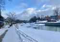 Winter on the Erie Canal - Pittsford, NY