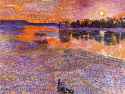 Vladimir Baranov-Rossine - Sunset on the Dnieper