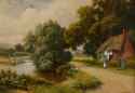 arthur_claude_strachan_-_cottage_by_the_river