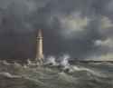 anton_melbye_-_the_eddystone_lighthouse__1846